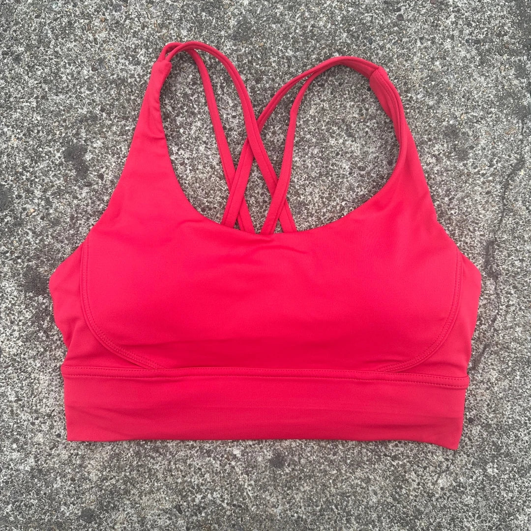 Sujetador Deportivo Push Up Espalda Cruzada — AERION FIT