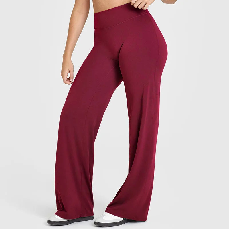 Pantalón Deportivo Flare Mujer Moldeador — AERION FIT