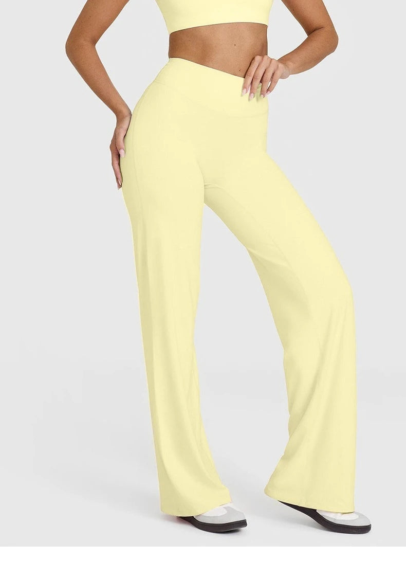 Pantalón Deportivo Flare Mujer Moldeador — AERION FIT