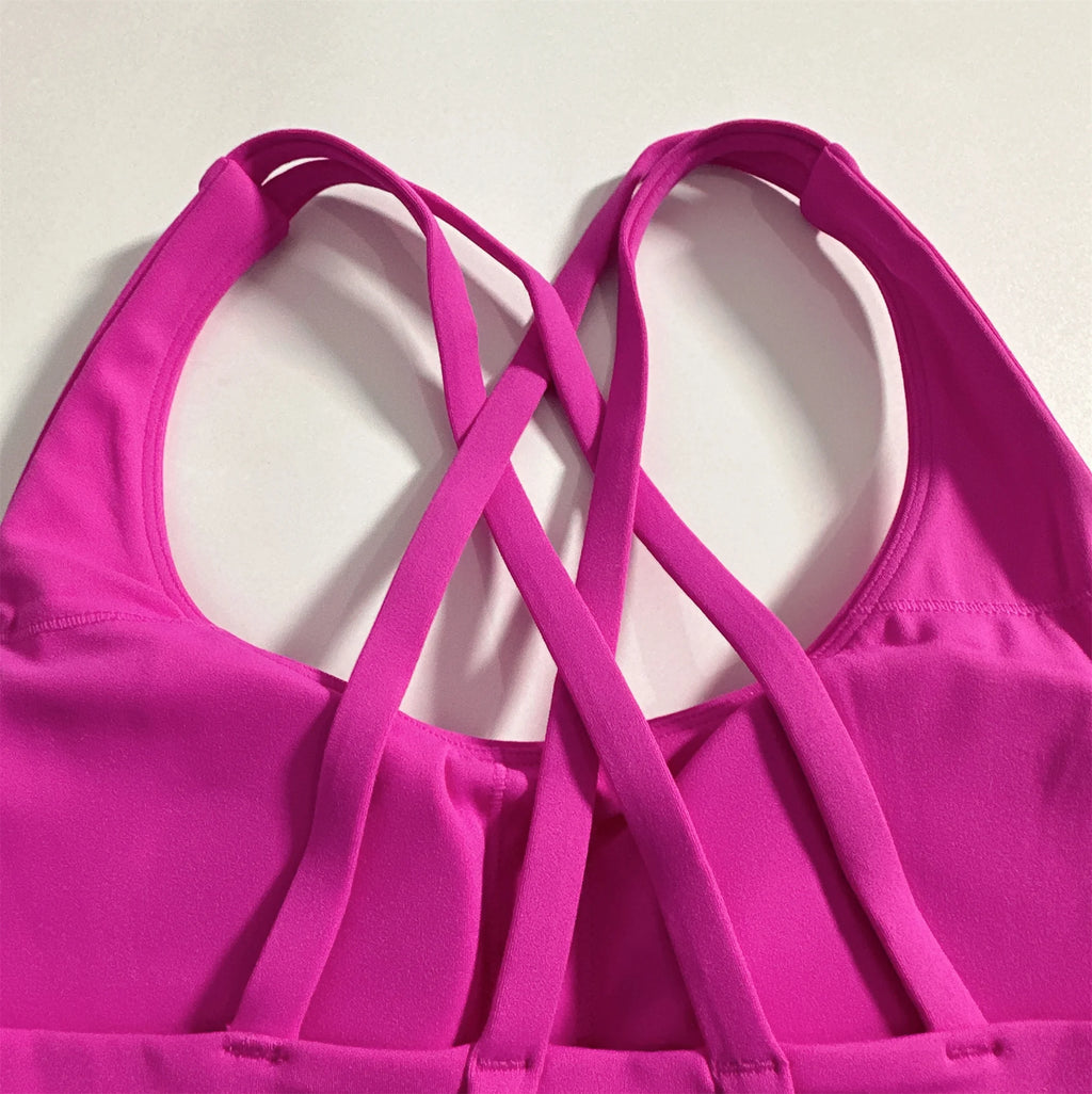 Sujetador Deportivo Push Up Espalda Cruzada — AERION FIT