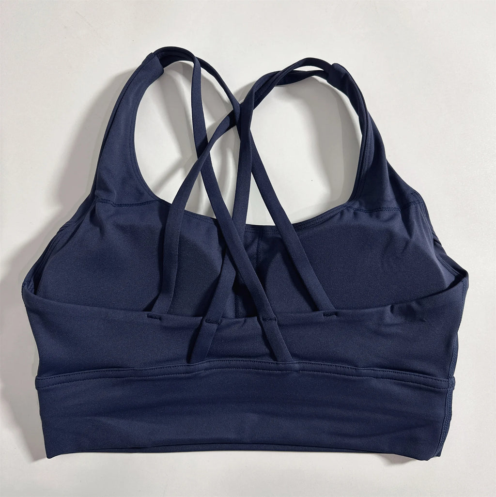Sujetador Deportivo Push Up Espalda Cruzada — AERION FIT