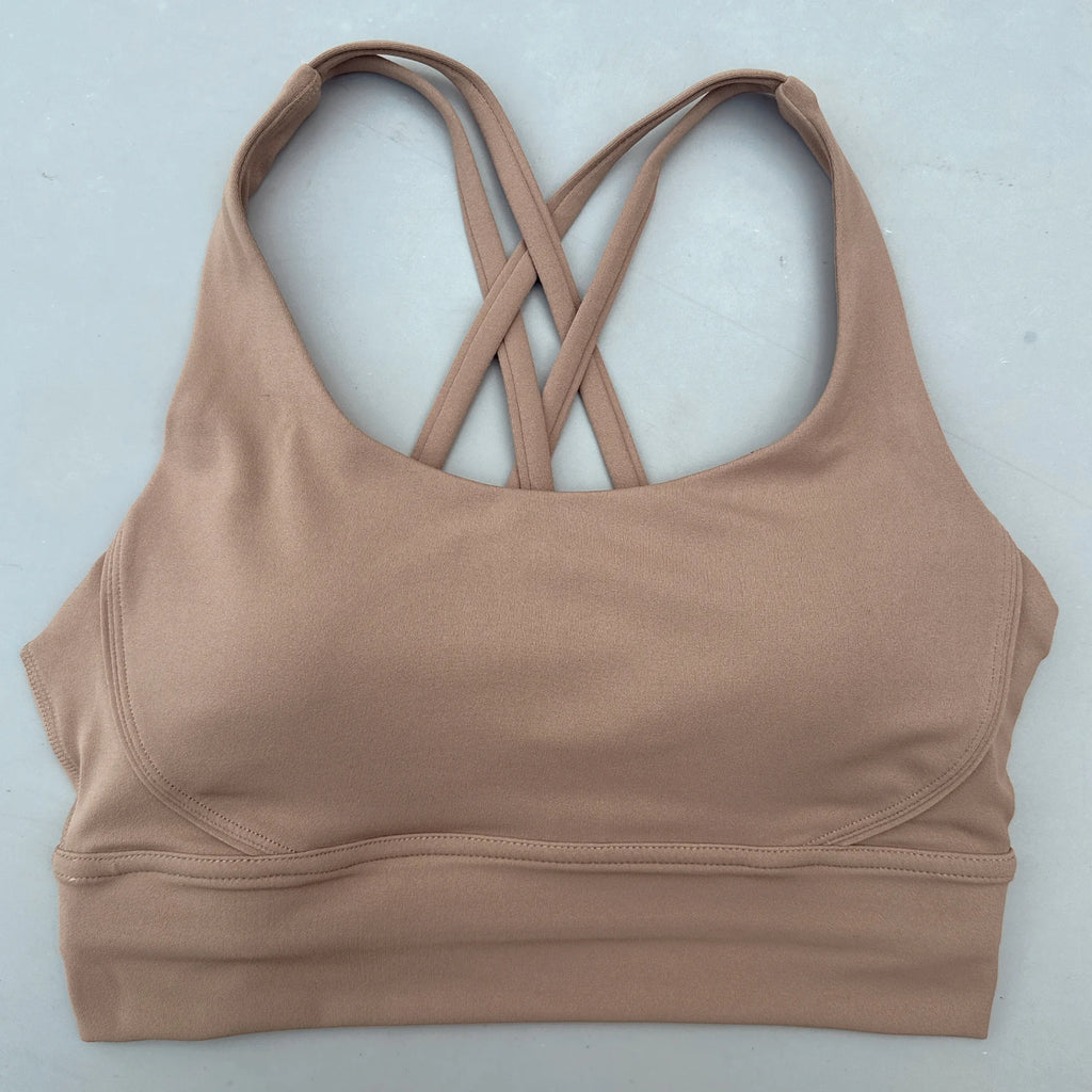 Sujetador Deportivo Push Up Espalda Cruzada — AERION FIT