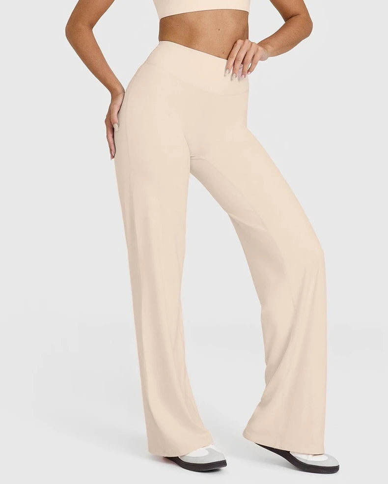Pantalón Deportivo Flare Mujer Moldeador — AERION FIT