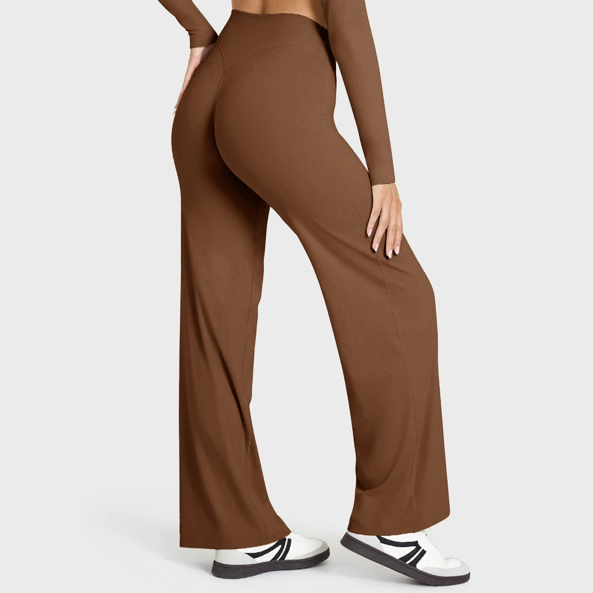 Pantalón Deportivo Flare Mujer Moldeador — AERION FIT