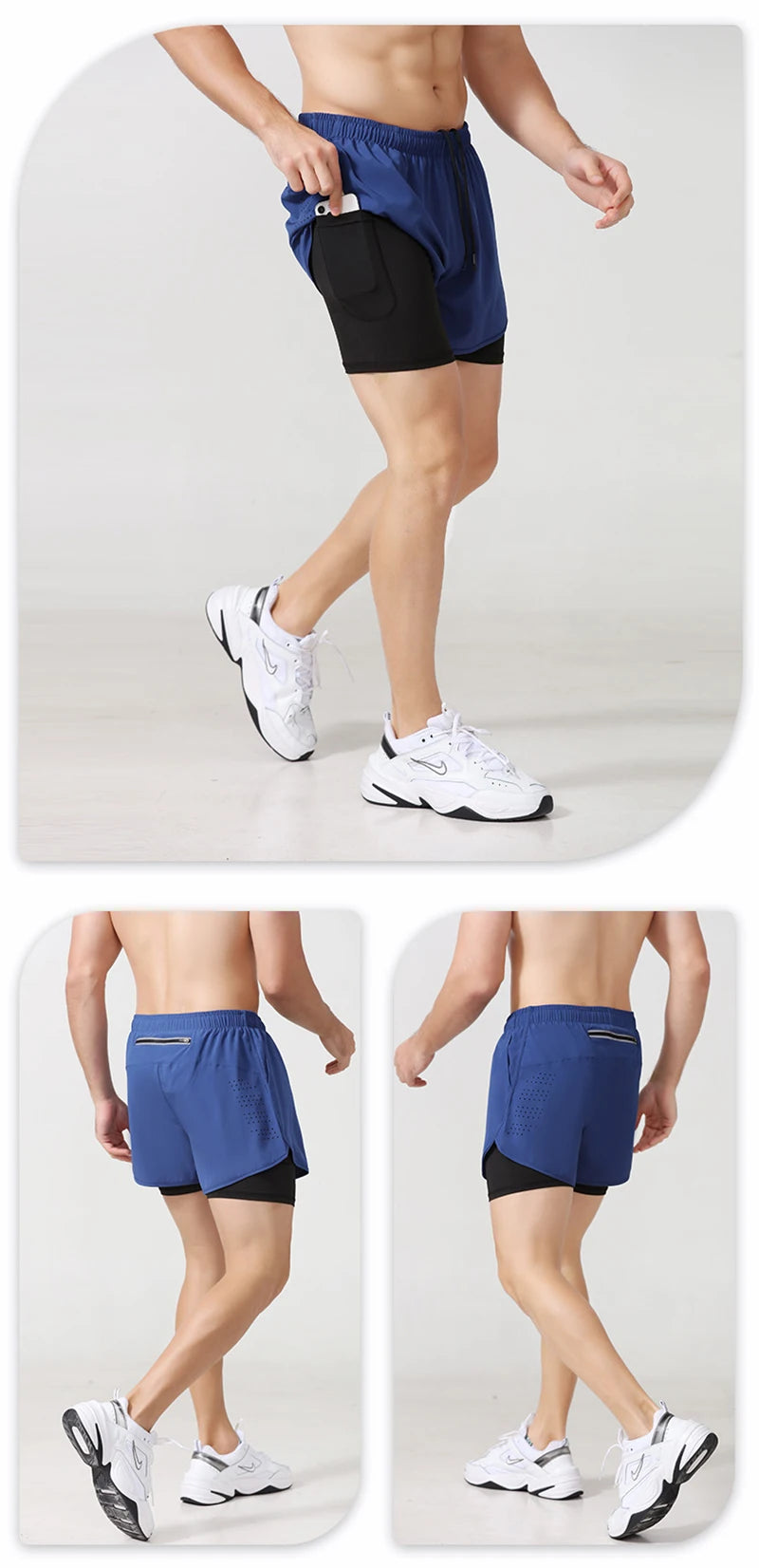 Shorts 2 in 1 Performance — AERION FIT