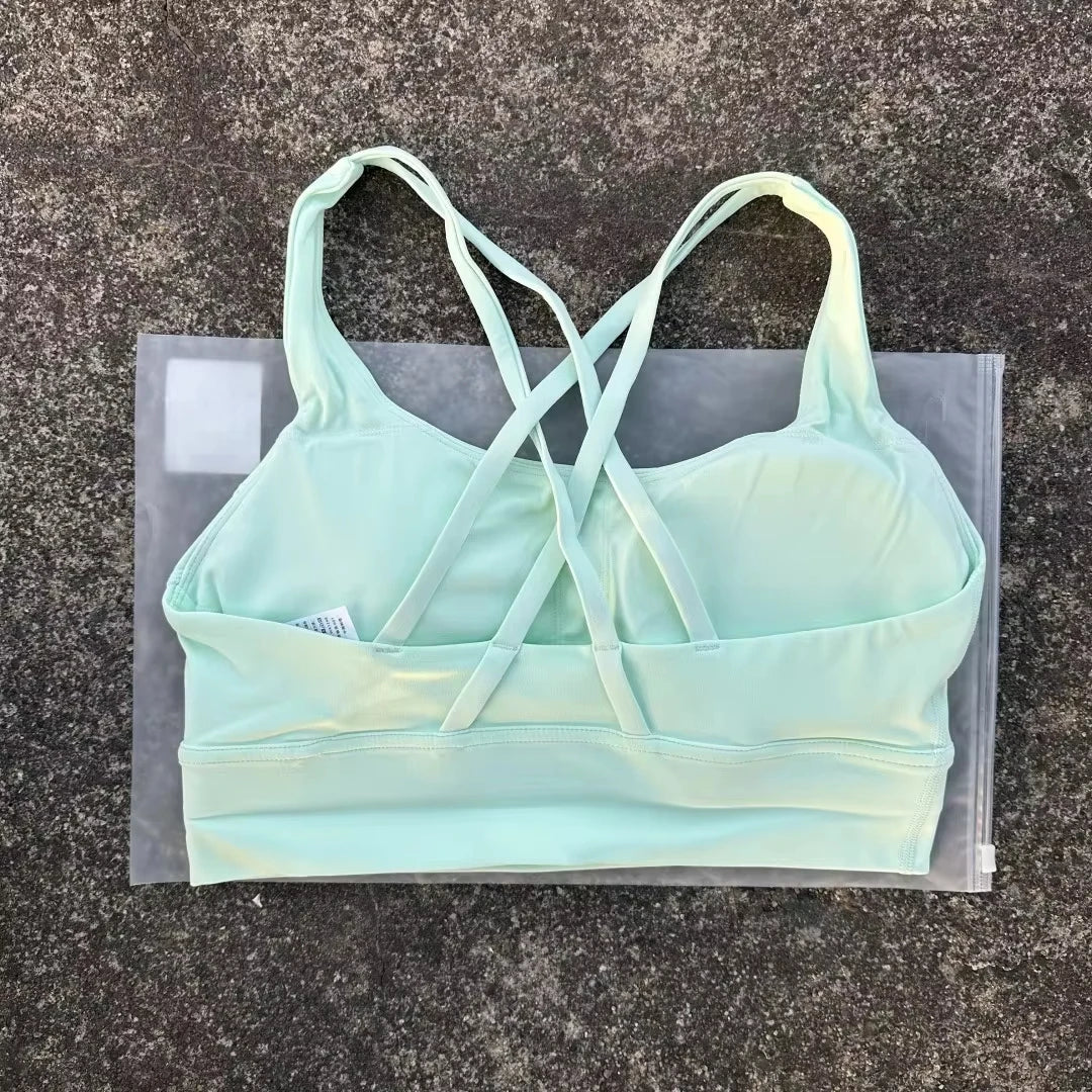 Sujetador Deportivo Push Up Espalda Cruzada — AERION FIT