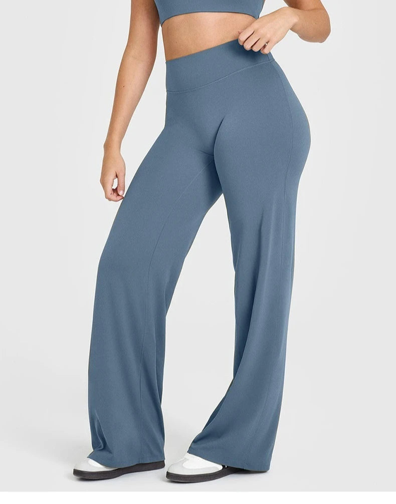 Pantalón Deportivo Flare Mujer Moldeador — AERION FIT