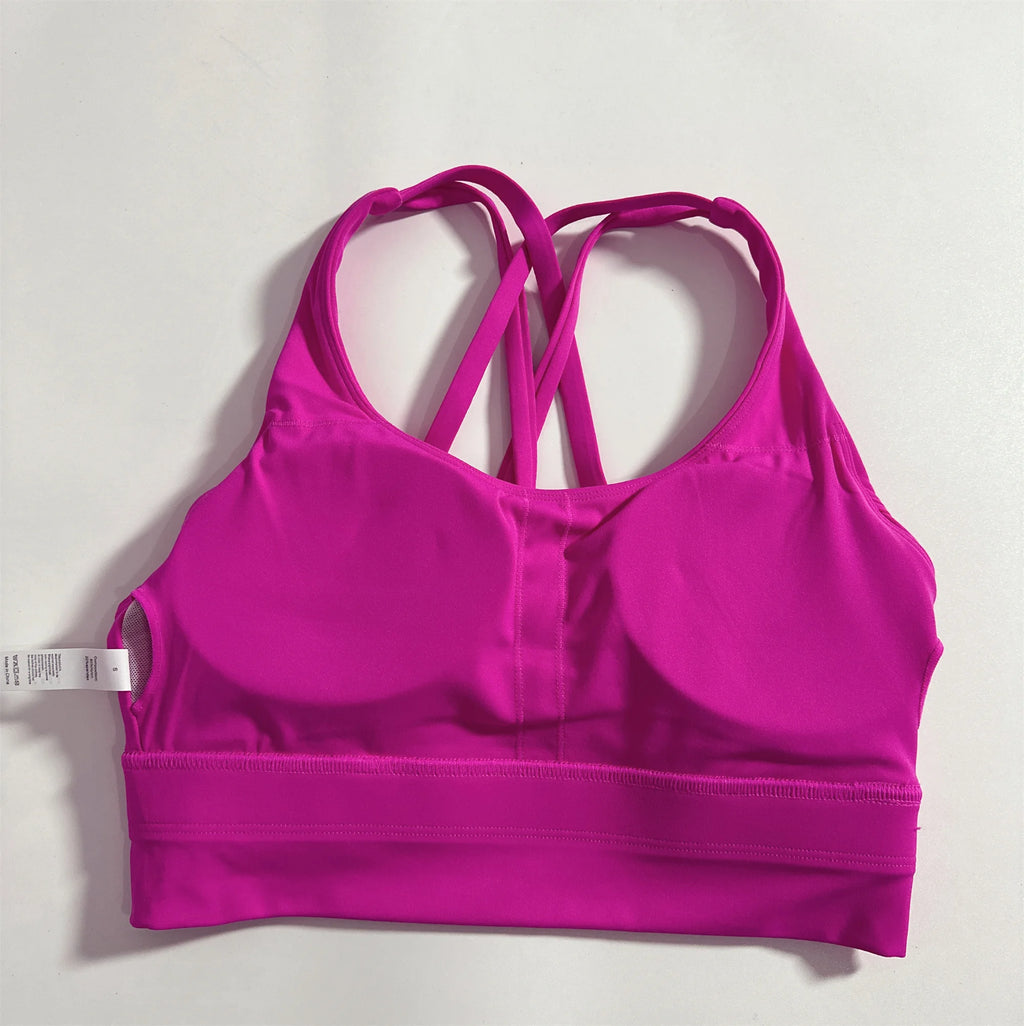 Sujetador Deportivo Push Up Espalda Cruzada — AERION FIT