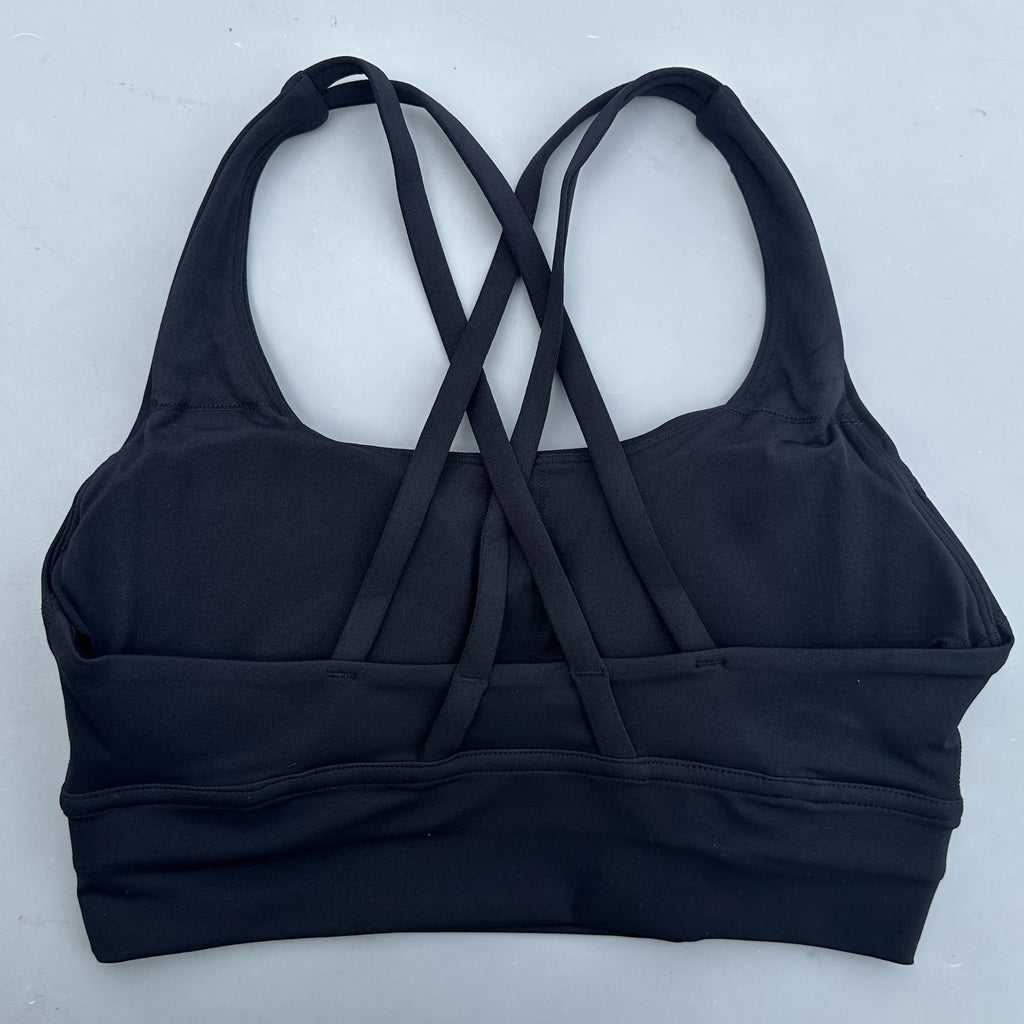 Sujetador Deportivo Push Up Espalda Cruzada — AERION FIT