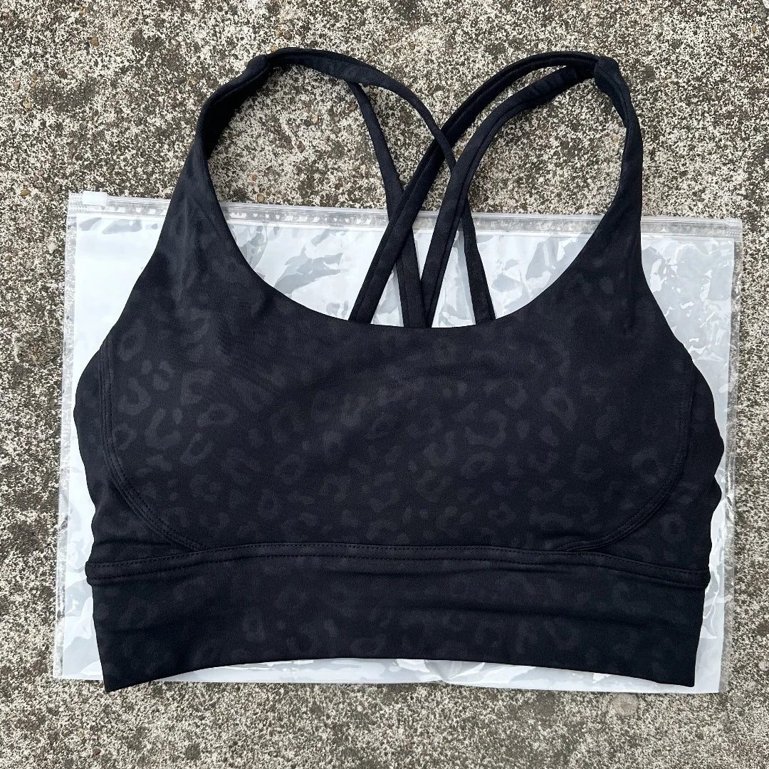 Sujetador Deportivo Push Up Espalda Cruzada — AERION FIT