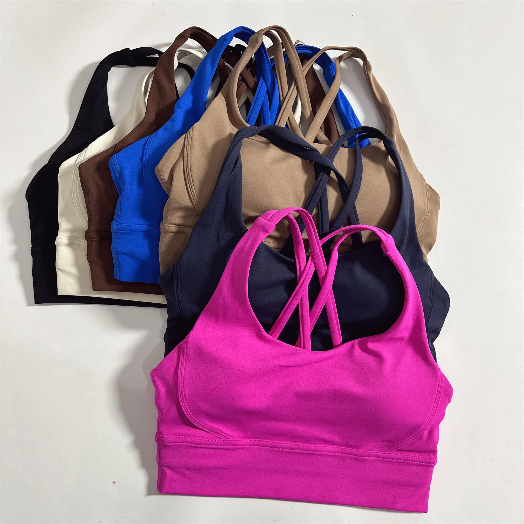 Sujetador Deportivo Push Up Espalda Cruzada — AERION FIT