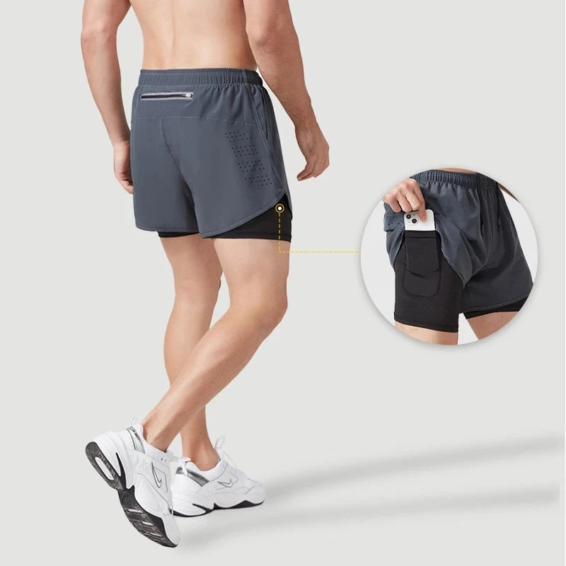 Shorts 2 in 1 Performance — AERION FIT