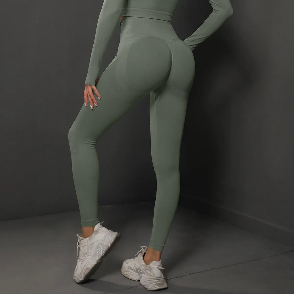 Legging Moldeador Cintura Alta Efecto Push Up — AERION FIT