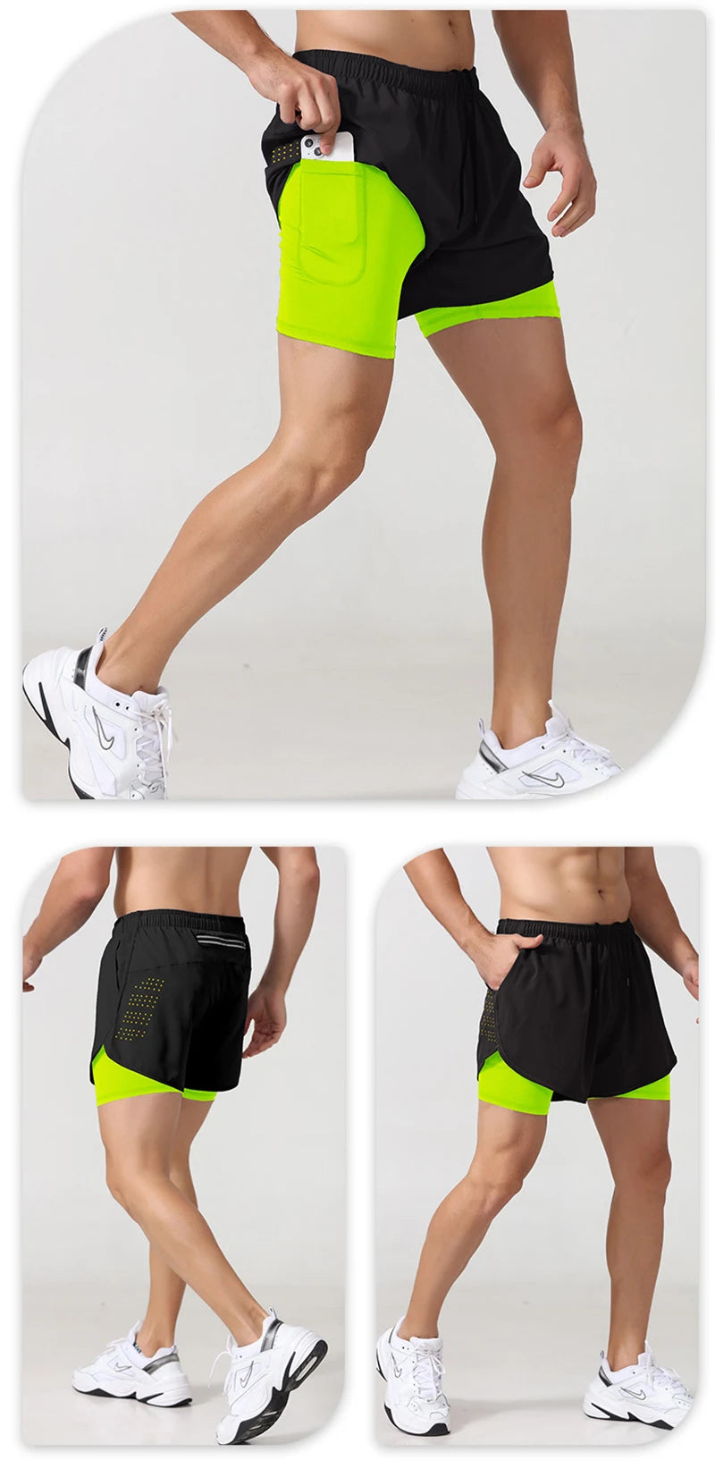 Shorts 2 in 1 Performance — AERION FIT