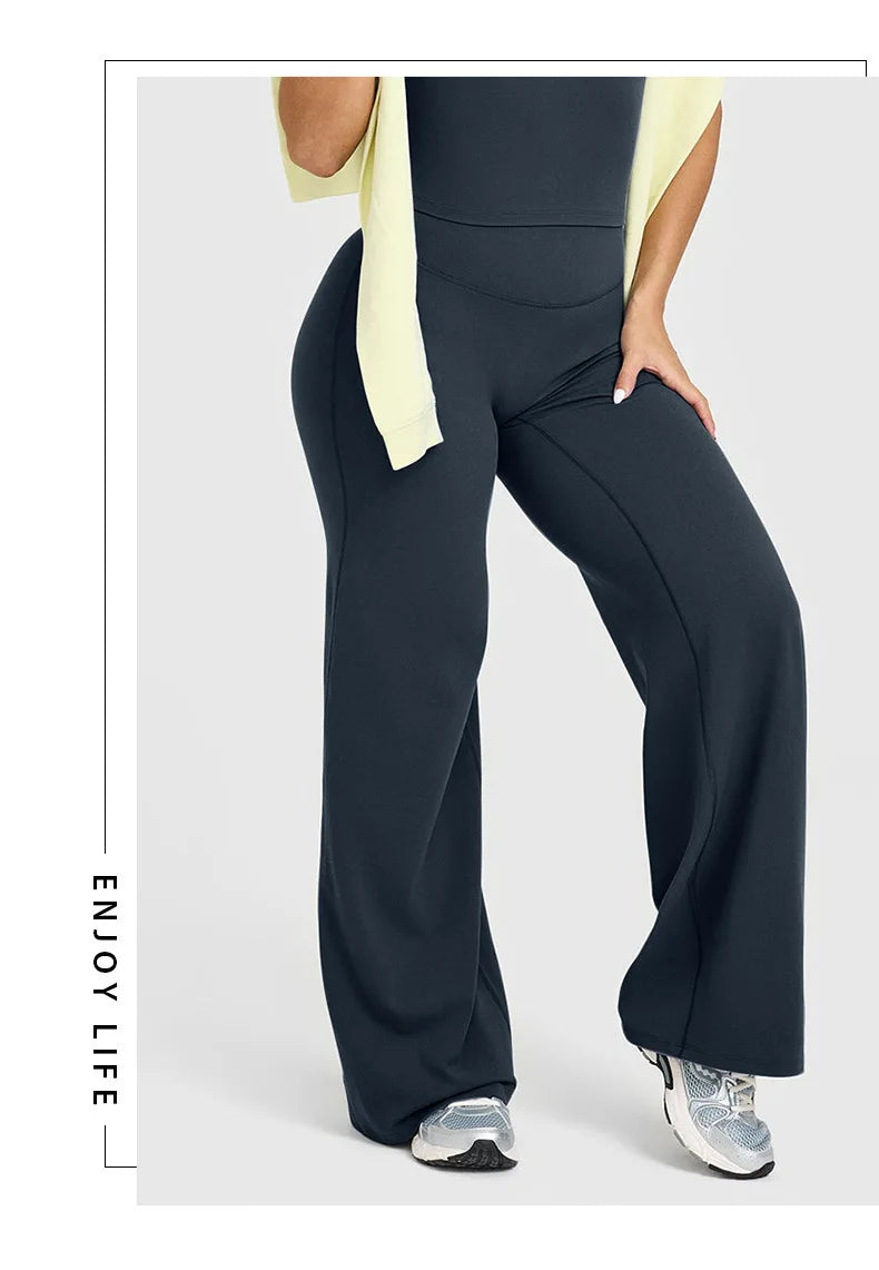 Pantalón Deportivo Flare Mujer Moldeador — AERION FIT