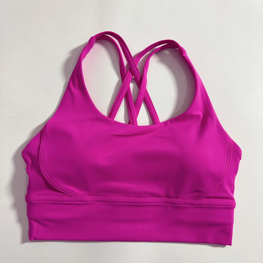 Sujetador Deportivo Push Up Espalda Cruzada — AERION FIT