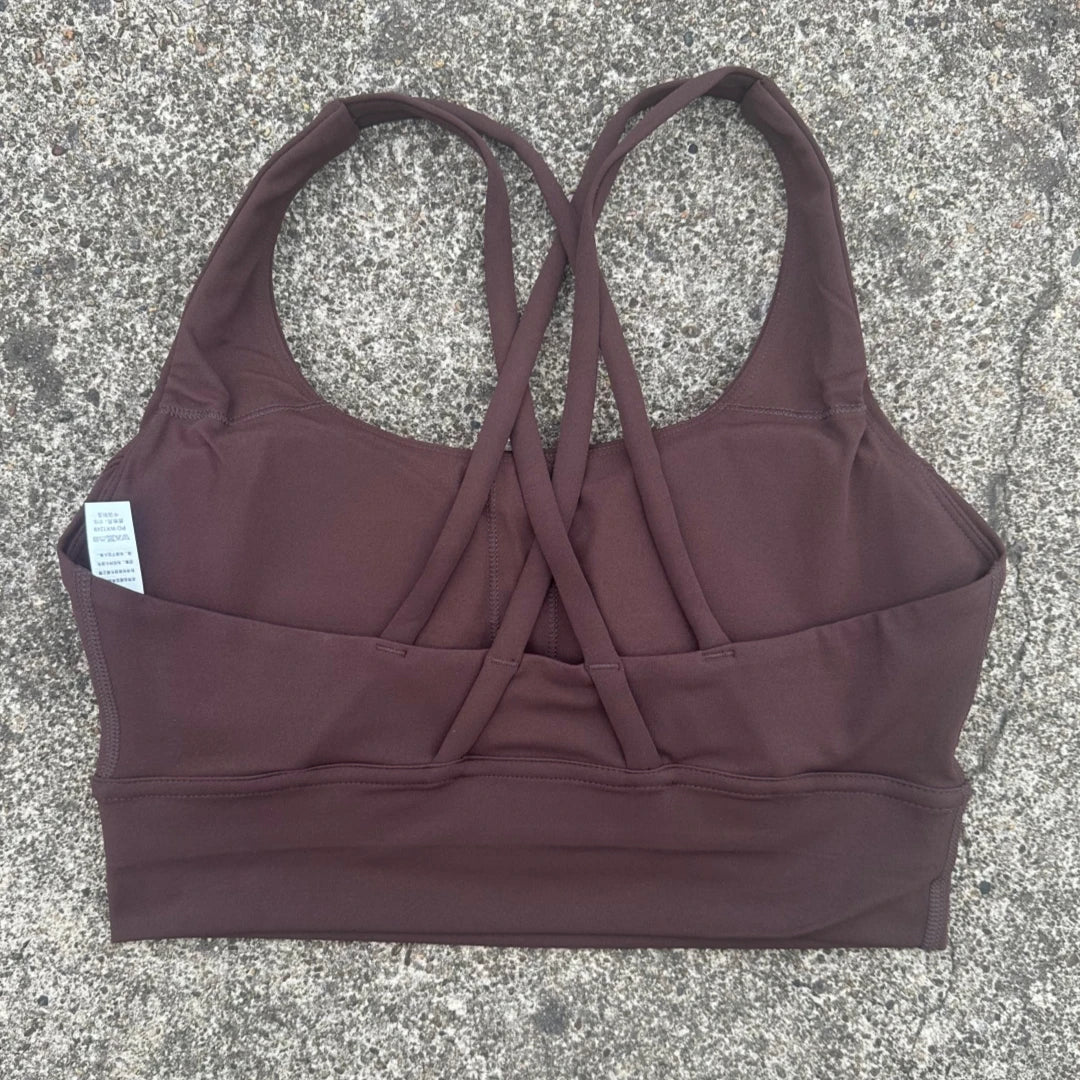 Sujetador Deportivo Push Up Espalda Cruzada — AERION FIT