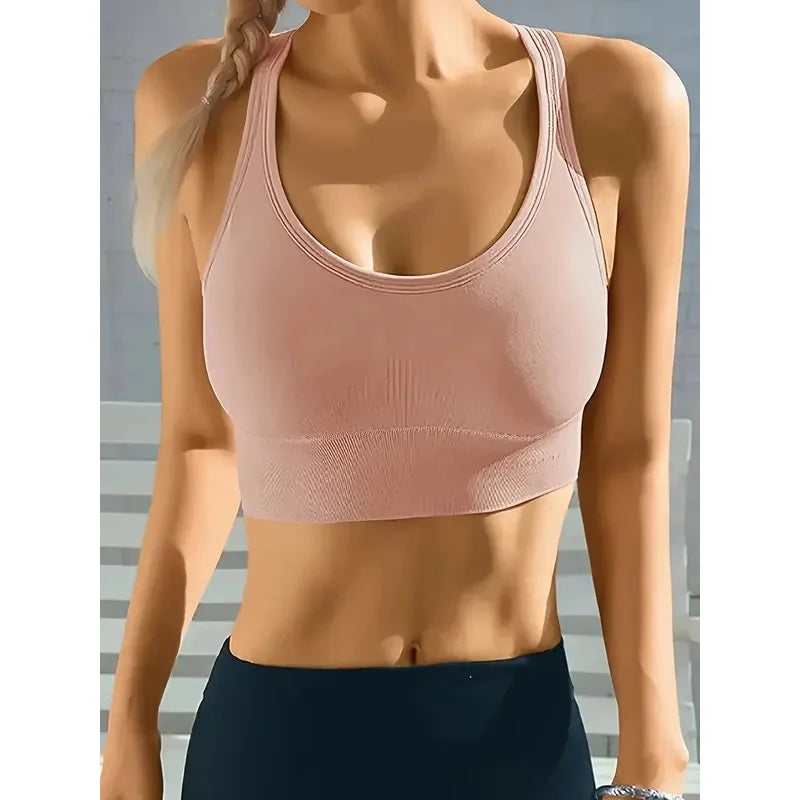 Top Deportivo Seamless Mujer Push Up — AERION FIT