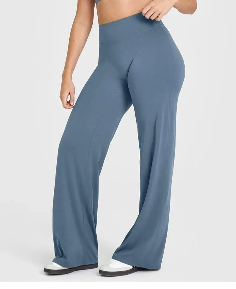 Pantalón Deportivo Flare Mujer Moldeador — AERION FIT