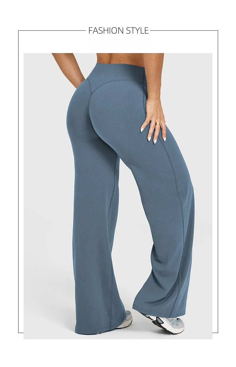 Pantalón Deportivo Flare Mujer Moldeador — AERION FIT